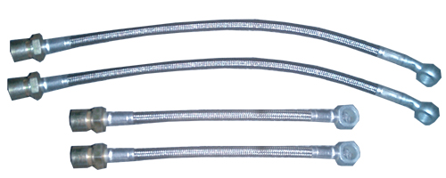 93-00 V6 / 93-97 V8 RPM Speed Stainless Steel Brake Lines-Fronts