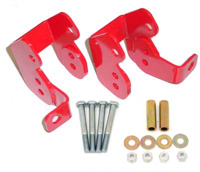 82-02 Fbody BMR Fabrication Rear Control Arm Relocation Brackets (Bolt In)