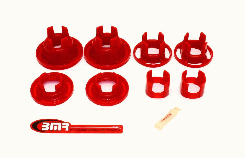 2010+ Camaro BMR Fabrication Rear Cradle Polyurethane Bushing Kit (Inserts Only) - Street Version