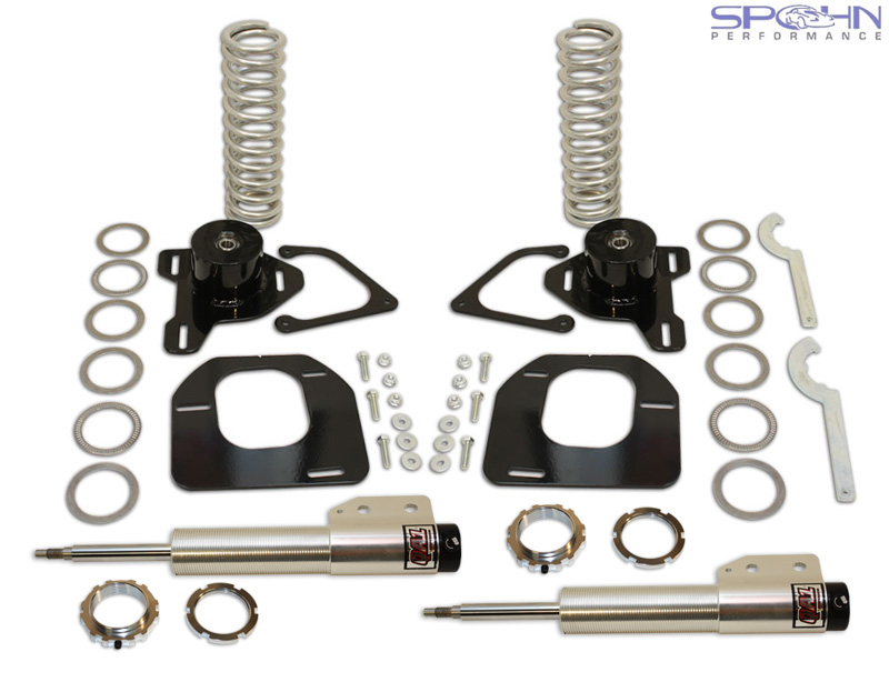 82-92 Fbody Spohn Performance Pro-Drag Adjustable Front Coil Over System w/QA1 Struts