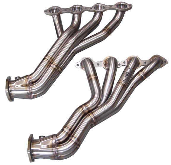 2010+ Camaro SS B&B Performance Stainless 1 3/4" Long Tube Headers