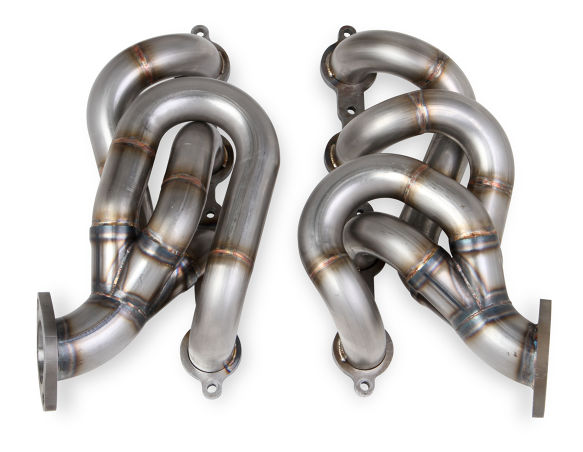 2010+ Camaro SS Blackheart Hooker 1 7/8" Stainless Shorty Headers - Raw Finish