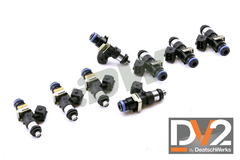 LS2 Deatsch Werks Bosch EV14 1500 CC Fuel Injectors - 60mm Long (Set of 8)