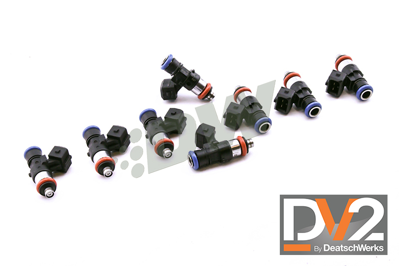 LS3/LS7/LS9 Deatsch Werks Bosch EV14 1500 CC Fuel Injectors - 60mm Long (Set of 8)