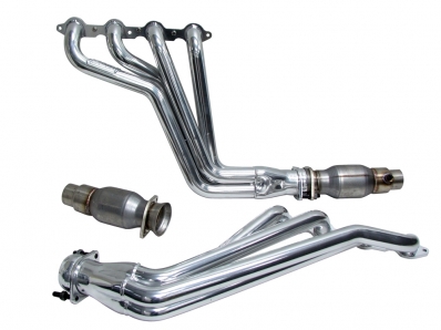 2010-2015 Camaro SS 6.2L V8 BBK Performance 1 7/8" Ceramic Long Tube Headers w/High Flow Steel Core Catalytic Converters