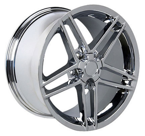 OE Wheels Corvette C6 Z06 Replica Wheel - Chrome 18x10.5" (56mm Offset)