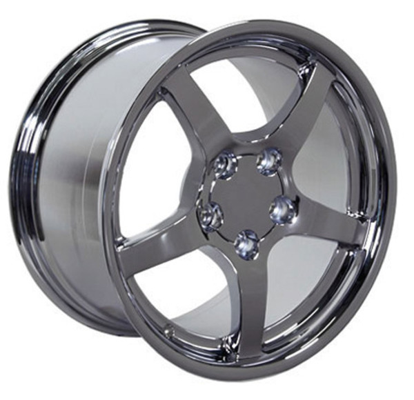 OE Wheels Corvette C5 Y2K Deep Dish Replica Wheel - Chrome 17x9.5" (54mm Offset)