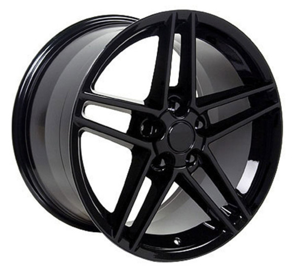 OE Wheels Corvette C6 Z06 Replica Wheel - Black 18x9.5" (56mm Offset)