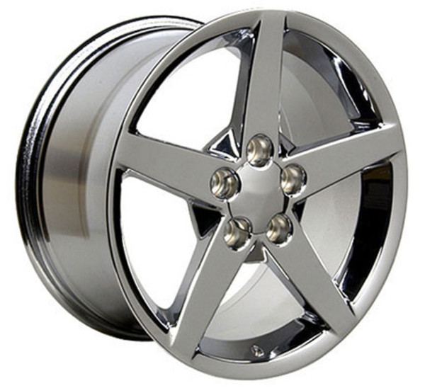 OE Wheels Corvette C6 Replica Wheel - Chrome 18x9.5" (58mm Offset)