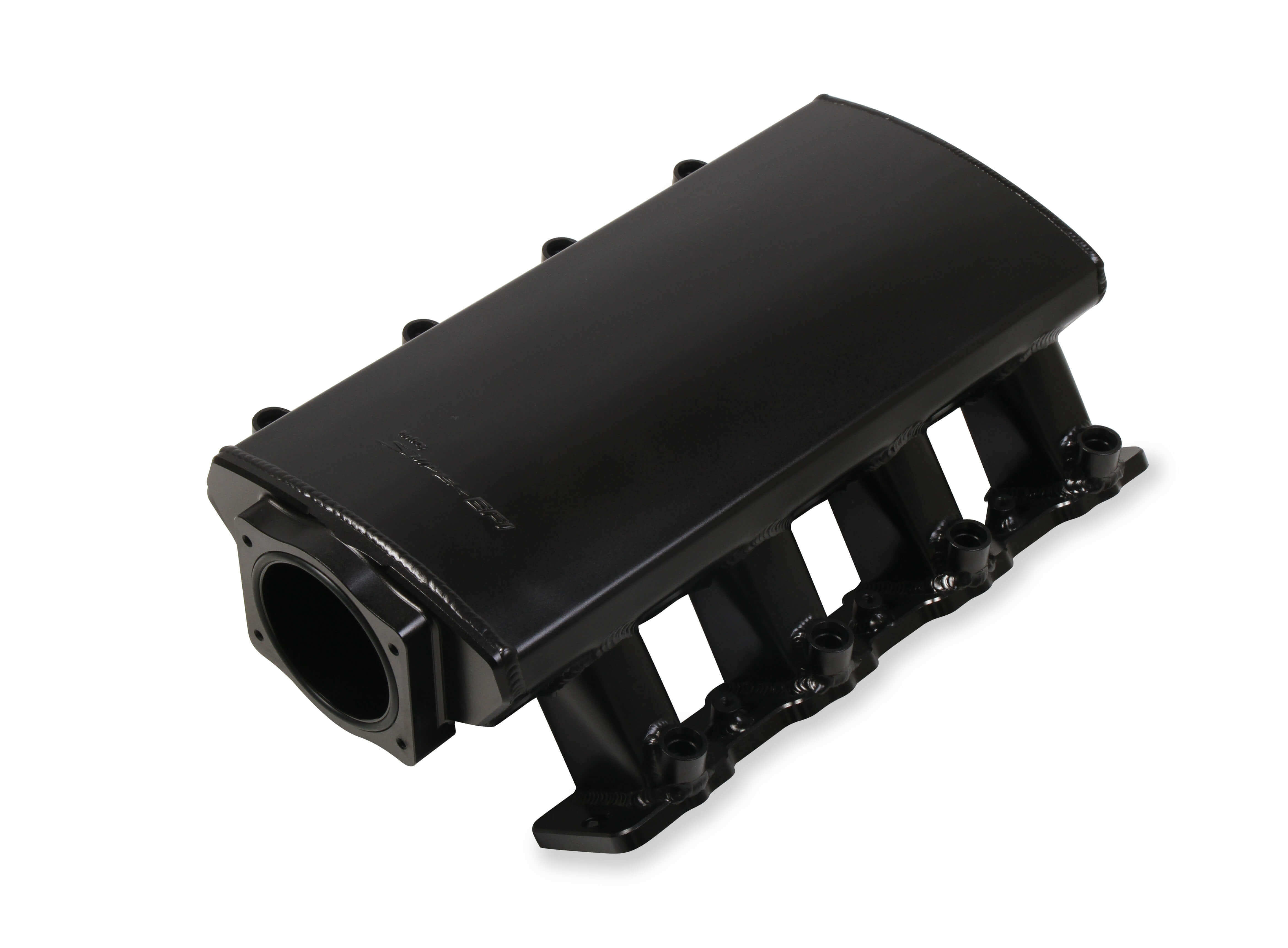 LS3/L92 Holley 92mm Sniper EFI Low-Profile Sheet Metal Fabricated Intake Manifold & Fuel Rail Kit - Black