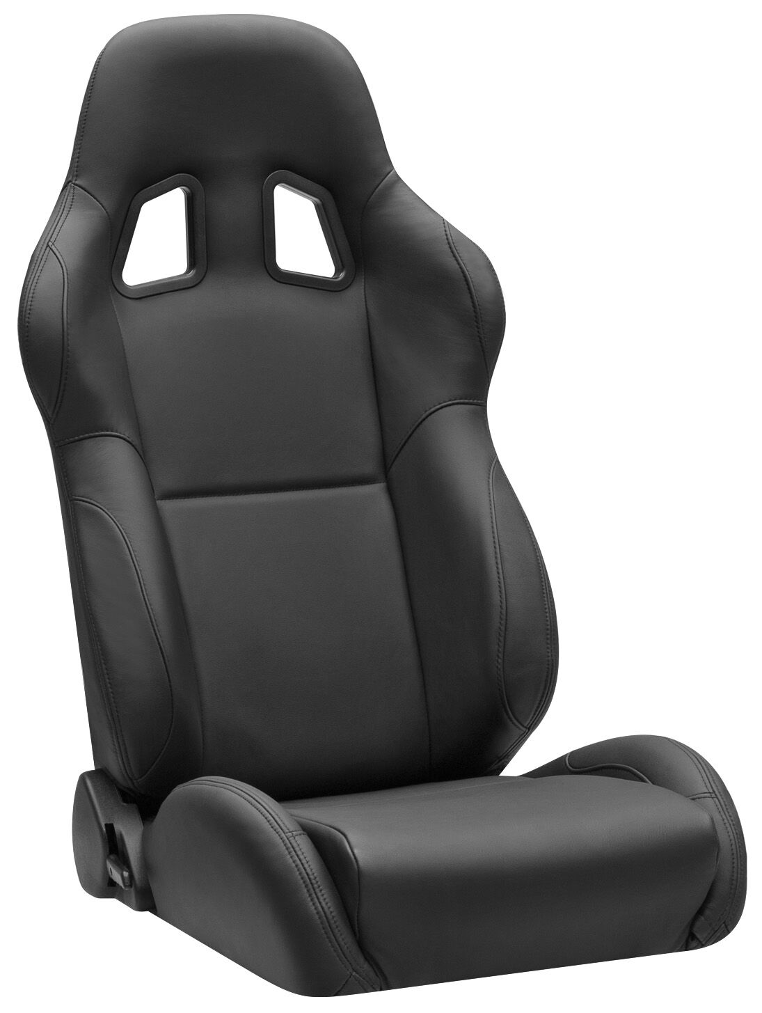 Corbeau A4 Seats - Black Leather