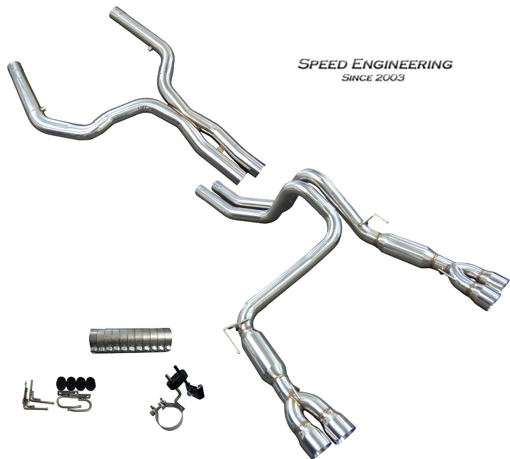 98-02 LS1 Fbody Speed Engineering True Dual Exhaust (Rear Exit)