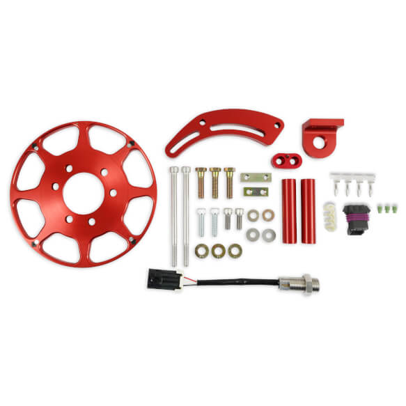 MSD Crank Trigger Kit - Flying Magnet - Hall-Effect - LS GEN III/IV - 8 IN.