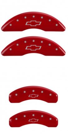 2016+ Camaro Red Bowtie MGP Caliper Covers