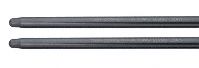 Comp Cams Hi-Tech One-Piece Chromemoly pushrods, 7.400" Stock LS