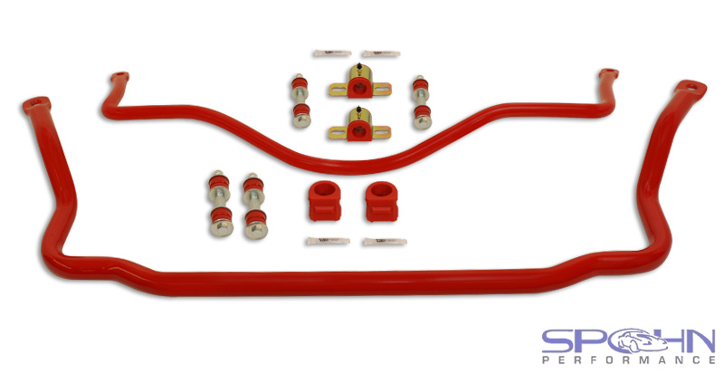 82-92 Fbody Spohn Sway Bar Set - 4140 Chrome Moly