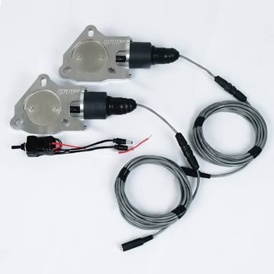 QTP Dual 3" Electric Valves