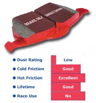 94-97 LT1 Fbody EBC Redstuff Brake Pads (Front)